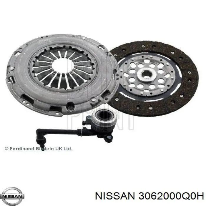 Цилиндр сцепления с выжимным подшипником Nissan/Infiniti 3062000Q0H