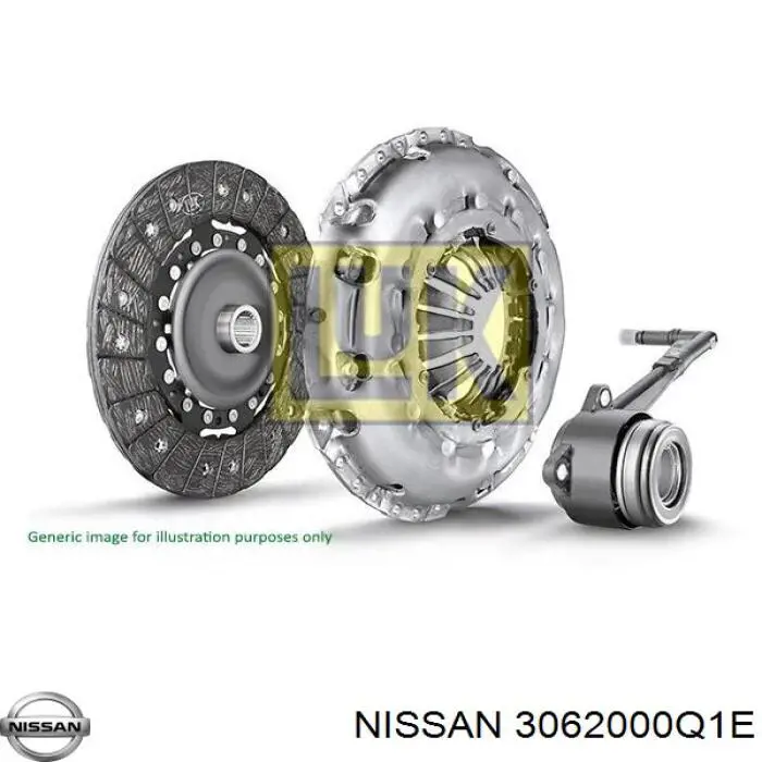 3062000Q1E Nissan/Infiniti Подшипник выжимной сцепления