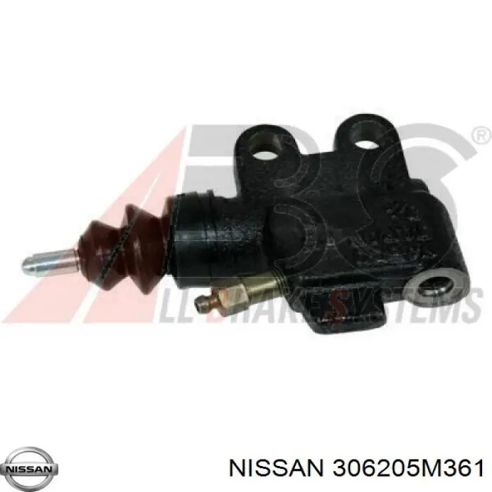 306205M361 Nissan cilindro de trabalho de embraiagem