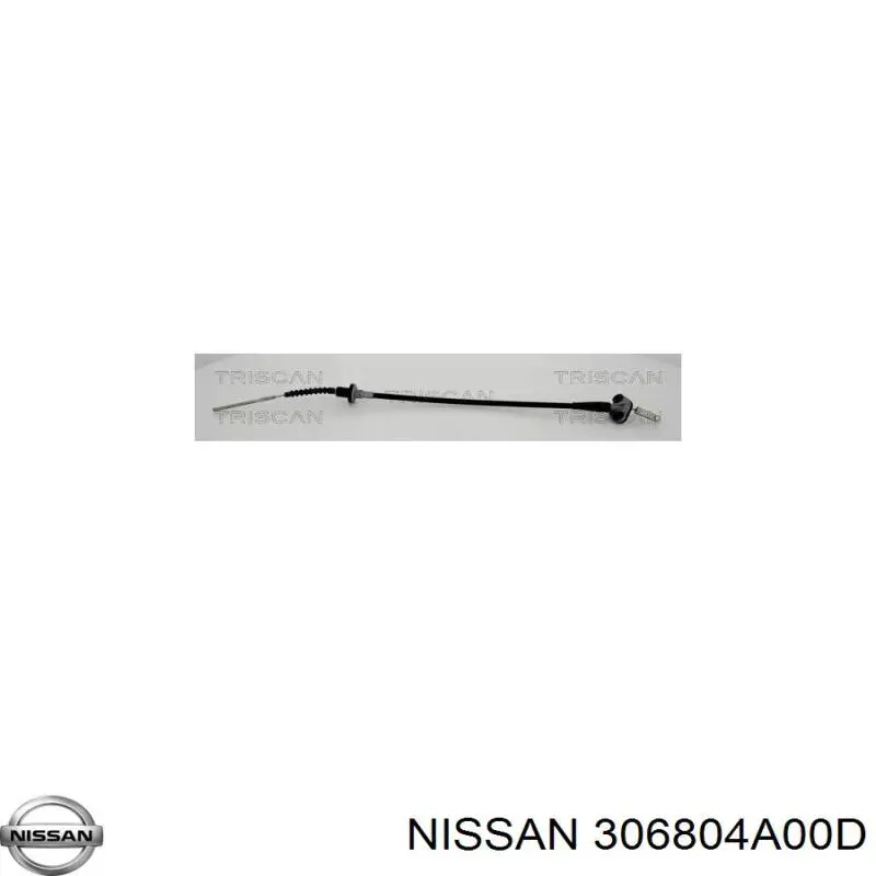 306804A00D Nissan трос сцепления