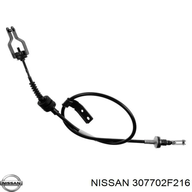 307702F216 Nissan трос сцепления