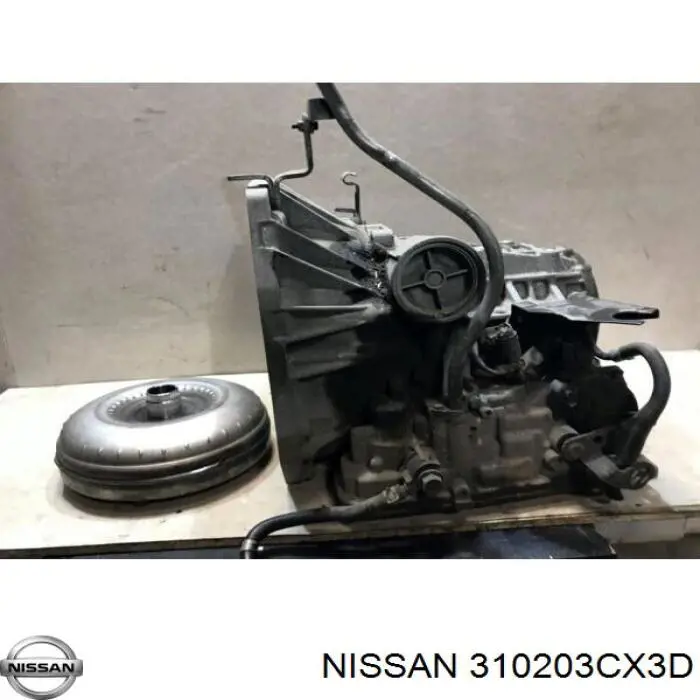 АКПП в сборе (автоматическая коробка передач) на Nissan Tiida C11X