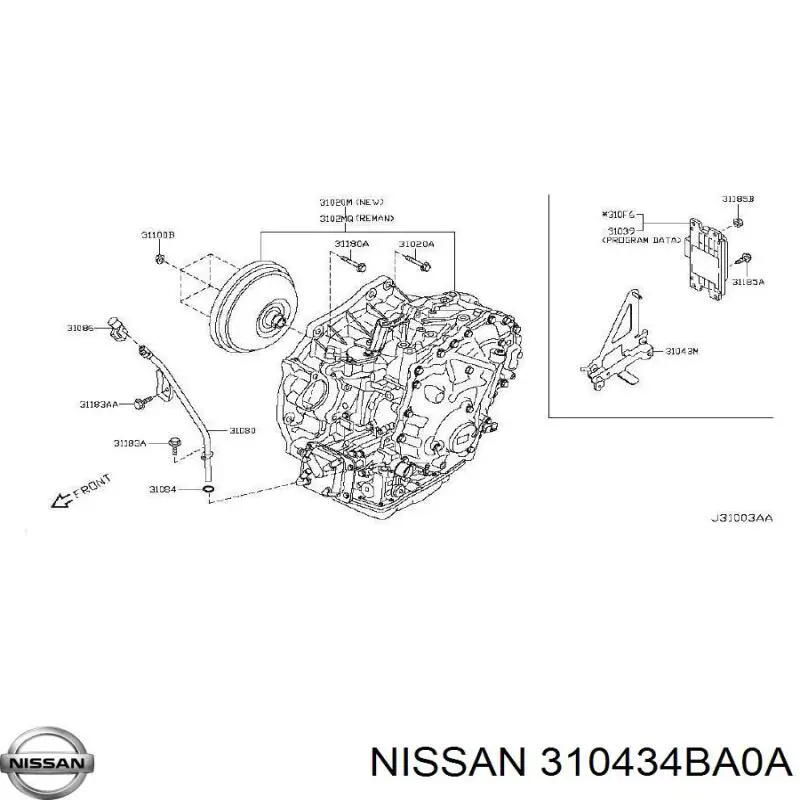 310434BA0A Nissan/Infiniti 