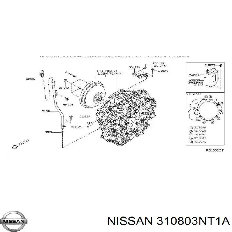 Купить 310803NT1A Nissan/Infiniti 