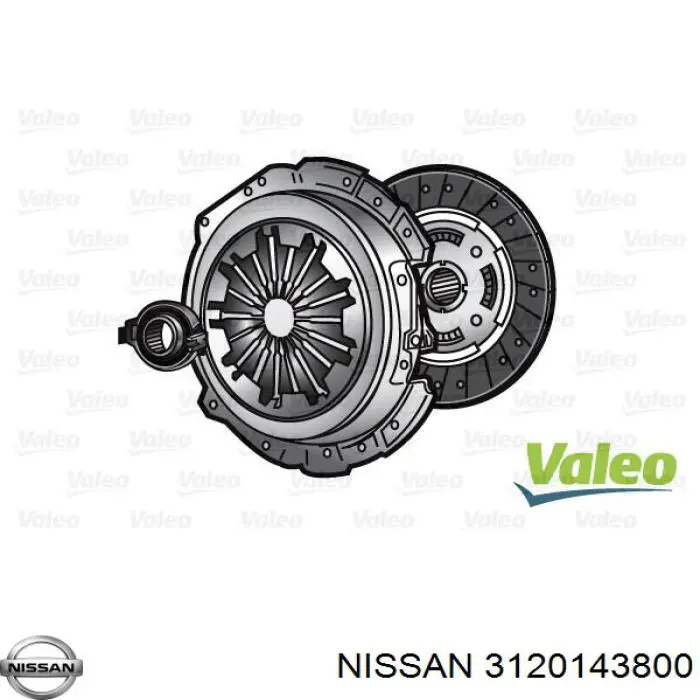 3120143800 Nissan disco de embraiagem