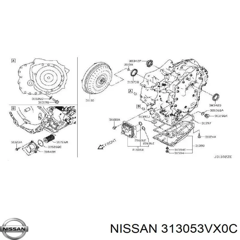 313053VX0C Nissan/Infiniti 