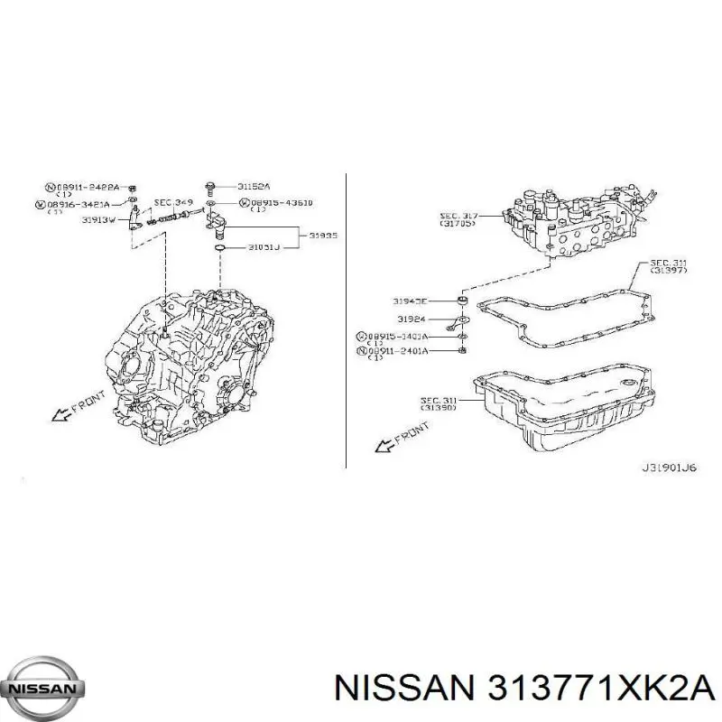  313771XK2A Nissan