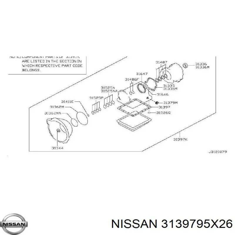 3139795X26 Nissan/Infiniti 