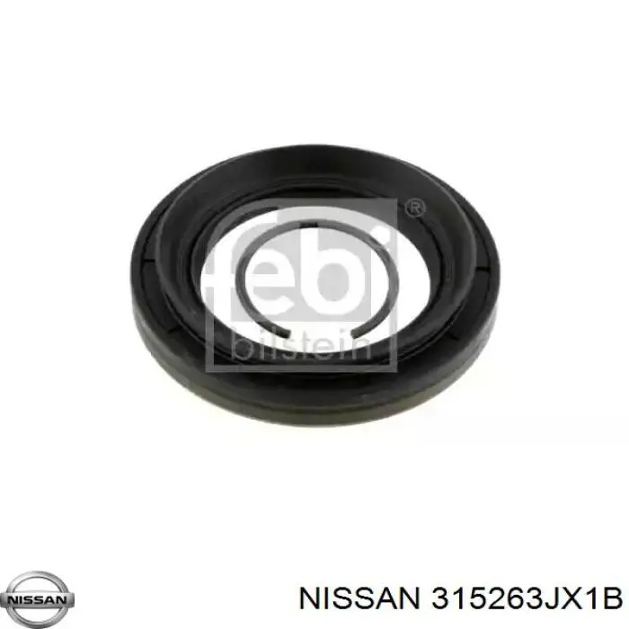 Vedante anular de filtro da Caixa Automática de Mudança para Nissan Qashqai (J11)