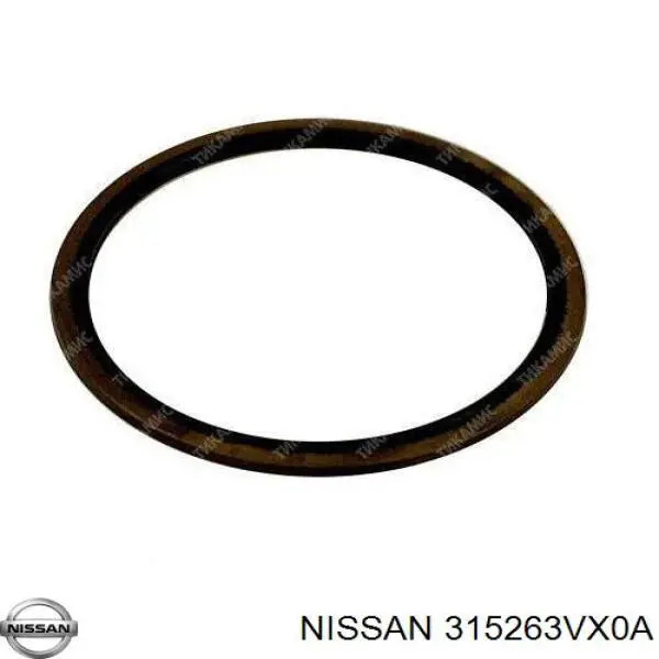 Кольцо уплотнительное фильтра АКПП Nissan 315263VX0A