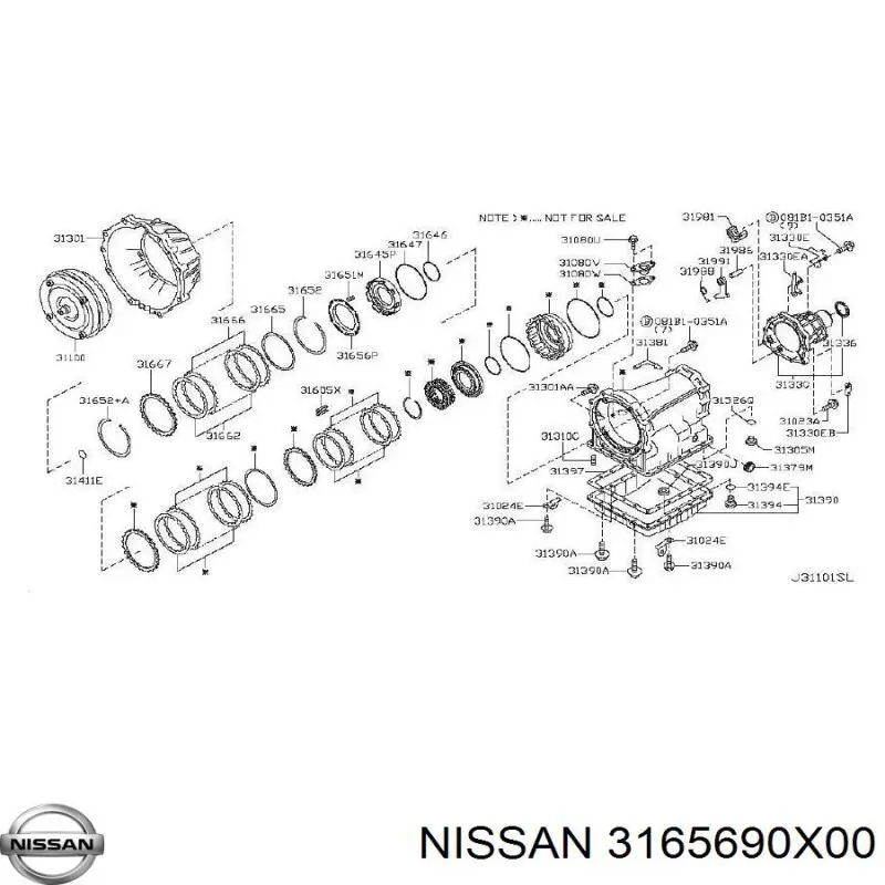 3165690X00 Nissan/Infiniti 