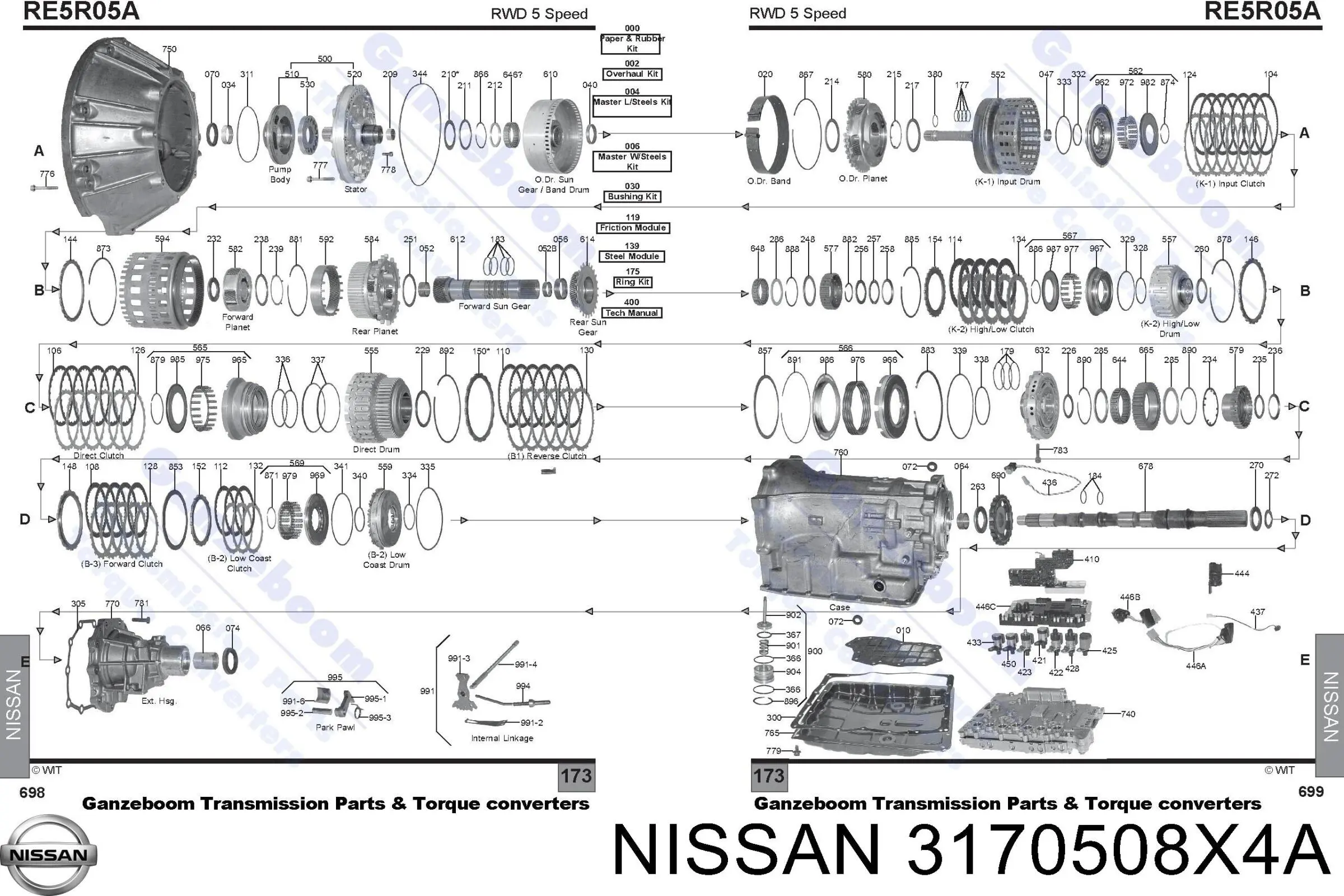 3170508X4A Nissan 