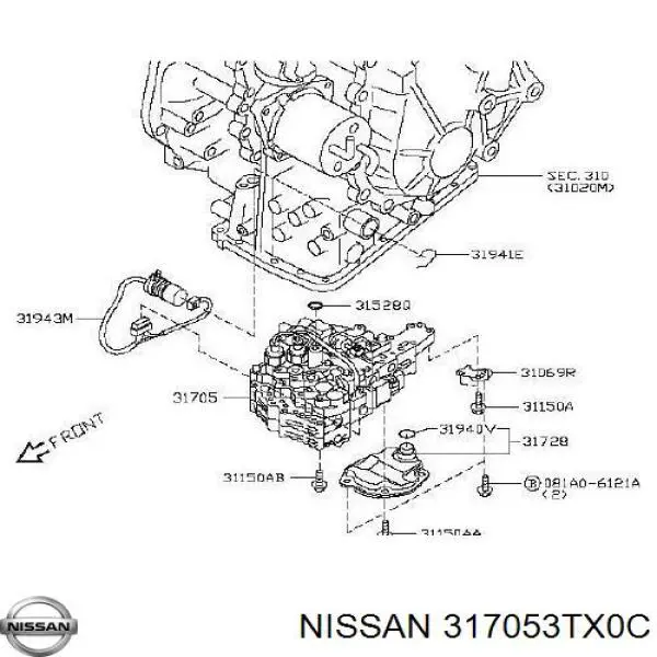 317053TX0C Nissan/Infiniti 
