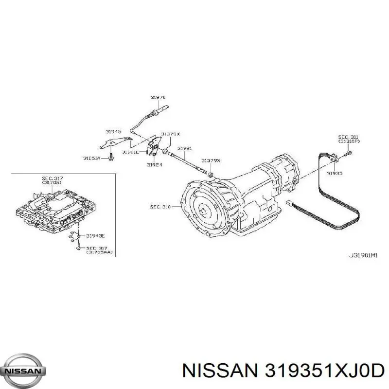 319351XJ0D Nissan 