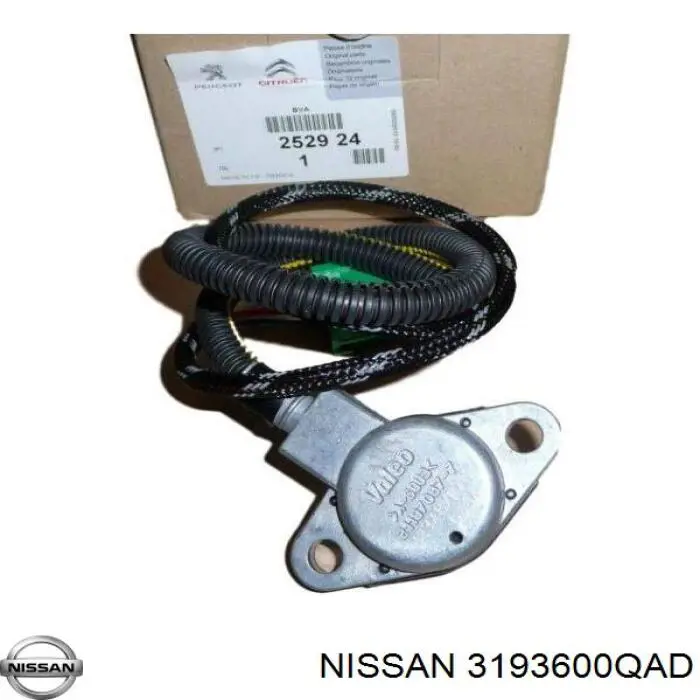 3193600QAD Nissan датчик давления масла