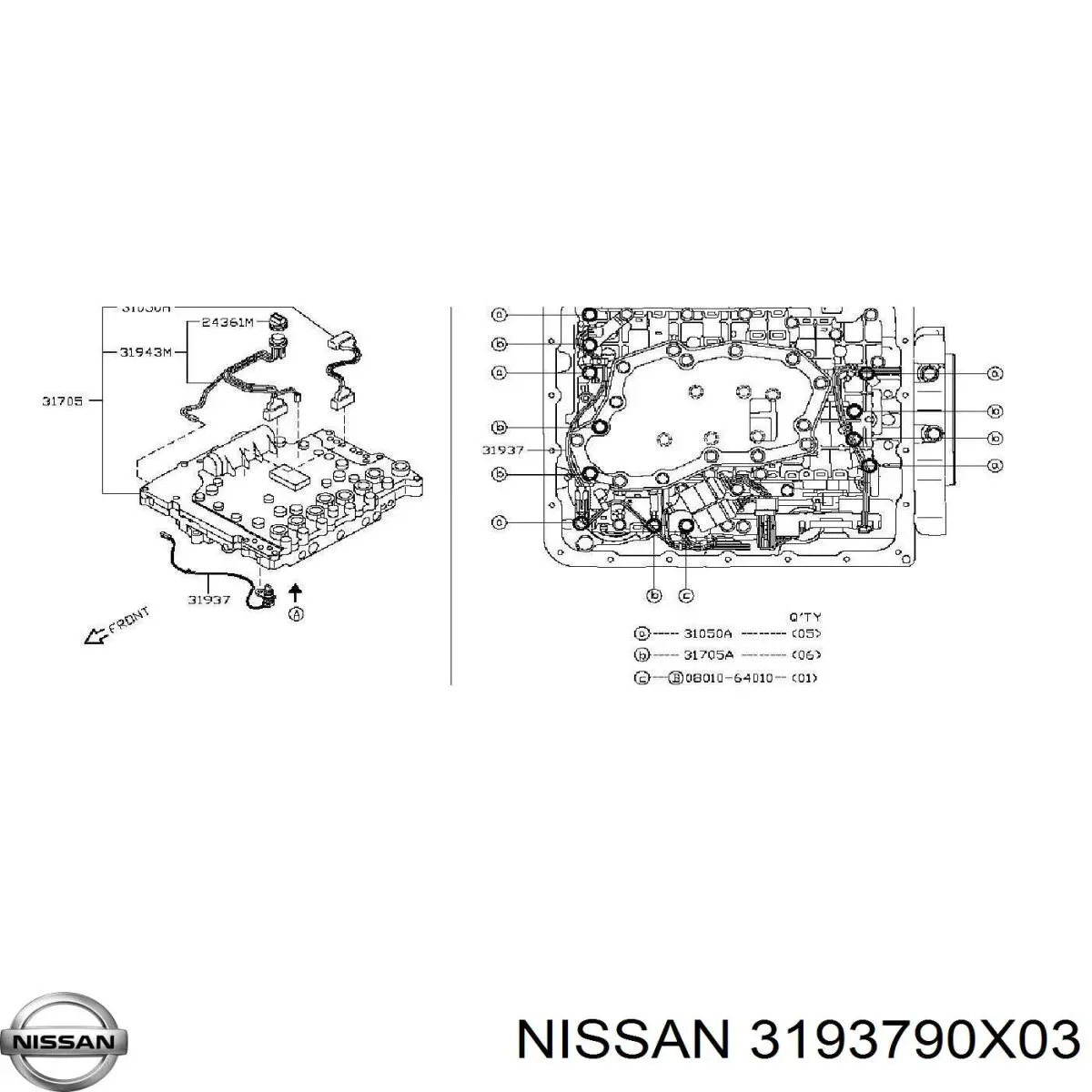 Nissan/Infiniti 3193790X03