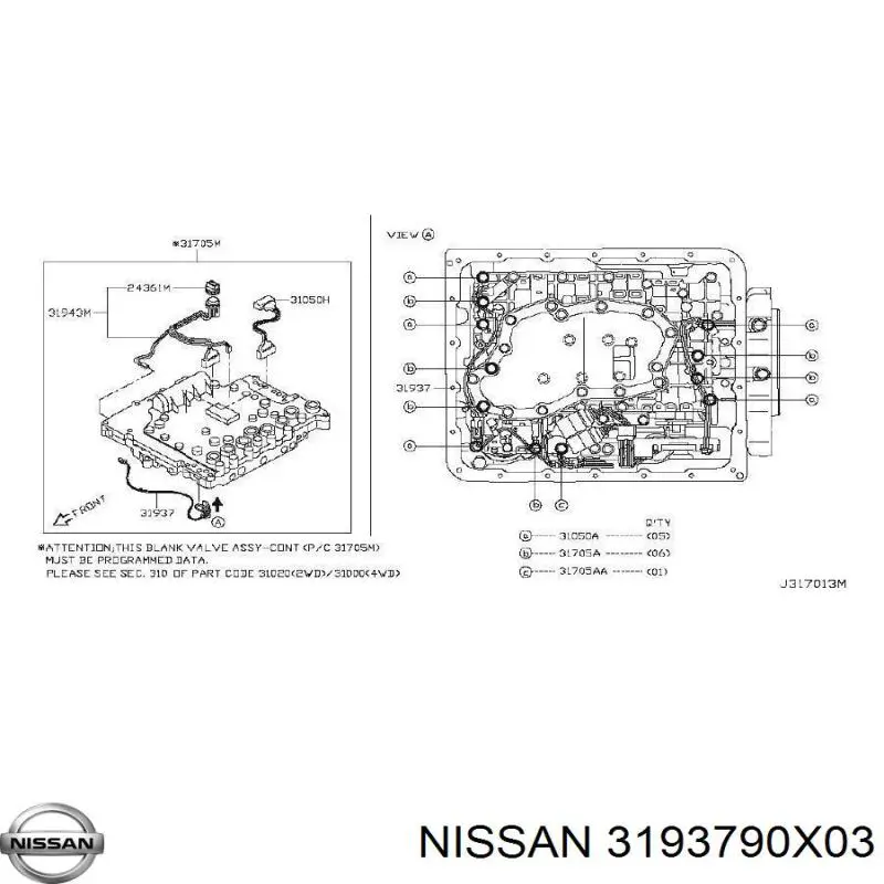  3193790X03 Nissan/Infiniti