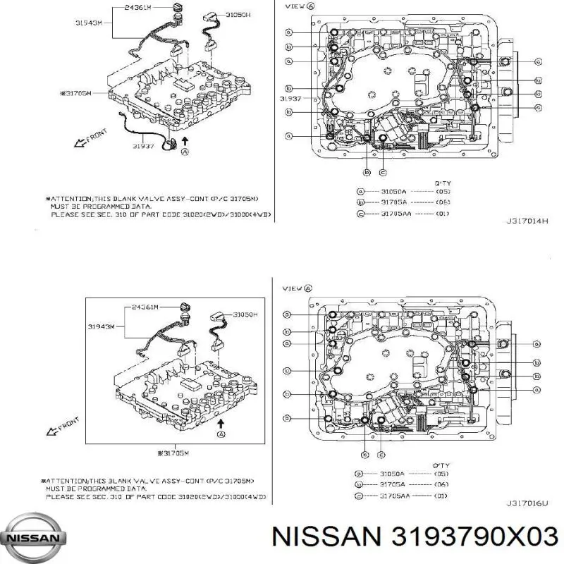 3193790X03 Nissan/Infiniti 