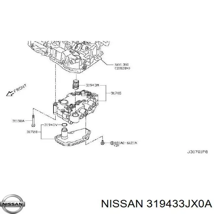 319433JX0A Nissan/Infiniti 