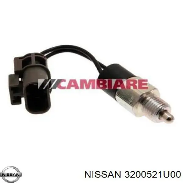 3200521U00 Nissan датчик включения фонарей заднего хода