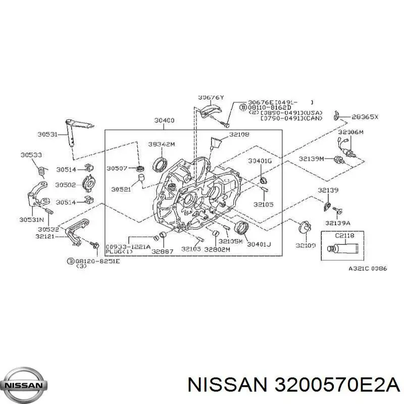 3200570E2A Nissan