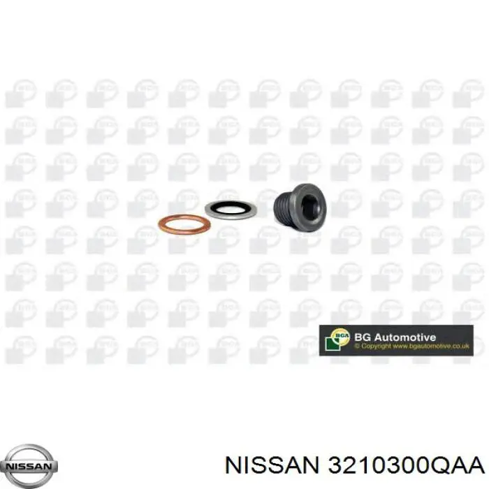 Пробка поддона двигателя Nissan/Infiniti 3210300QAA цена, от 1.78 USD