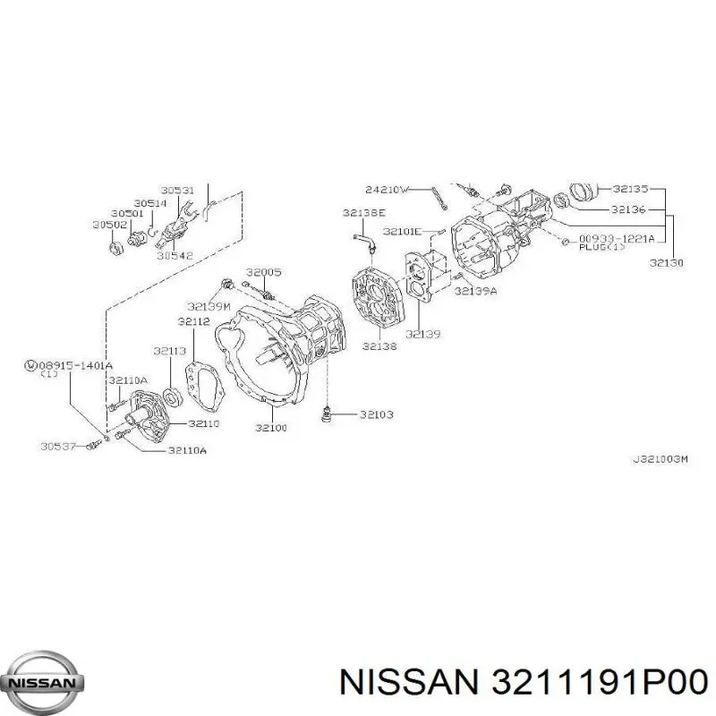  Nissan/Infiniti 3211191P00 цена, от 137.98 USD