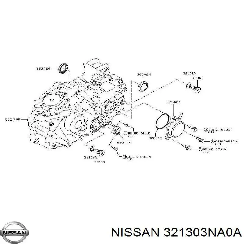 321303NA0A Nissan/Infiniti 