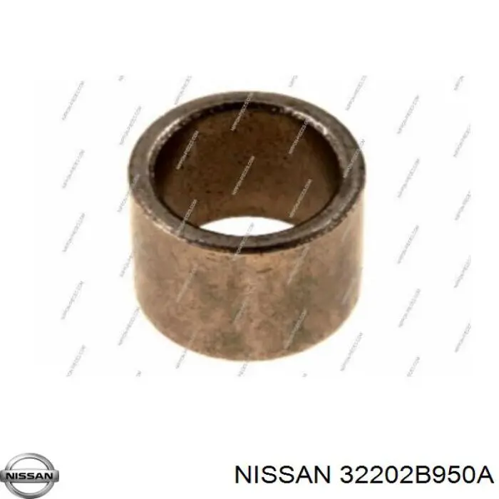 32202B950A NISSAN Cojinete guía, embrague original y equivalente