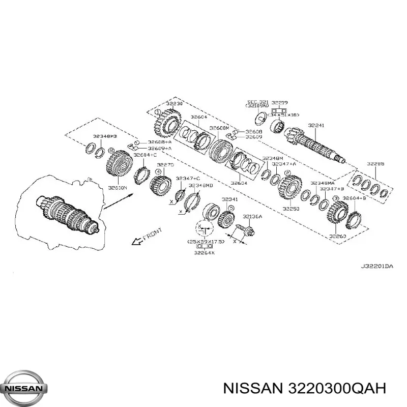 3220300QAH Nissan/Infiniti