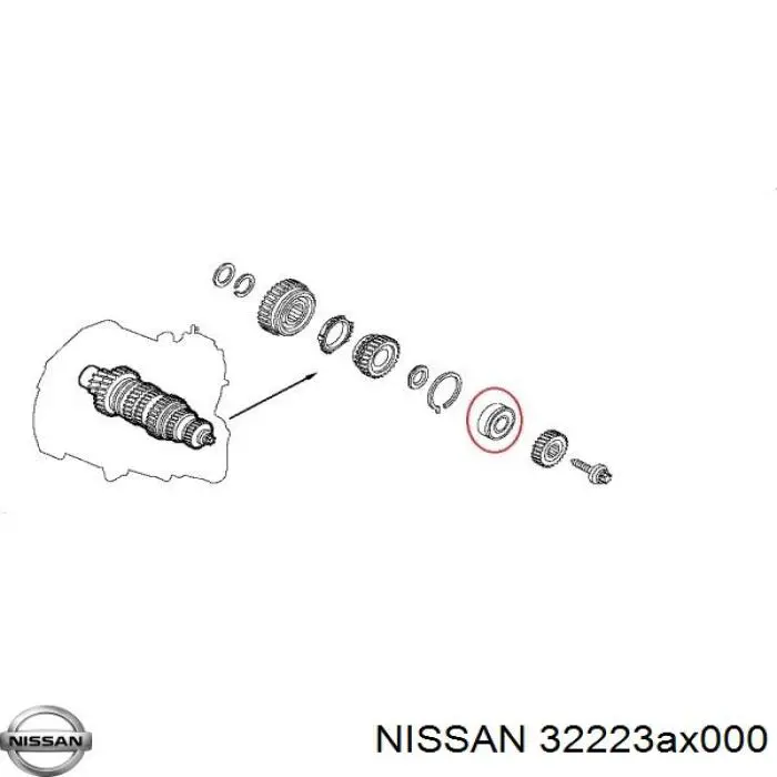 32223AX000 Nissan/Infiniti 