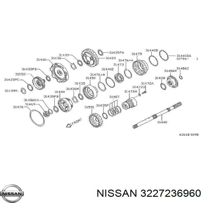 3227236960 Nissan/Infiniti 