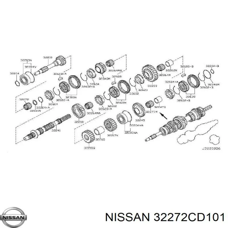 32272CD101 Nissan 