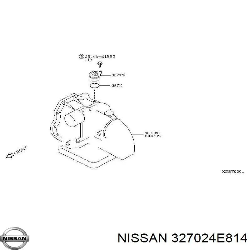  Датчик скорости Nissan Sunny 3