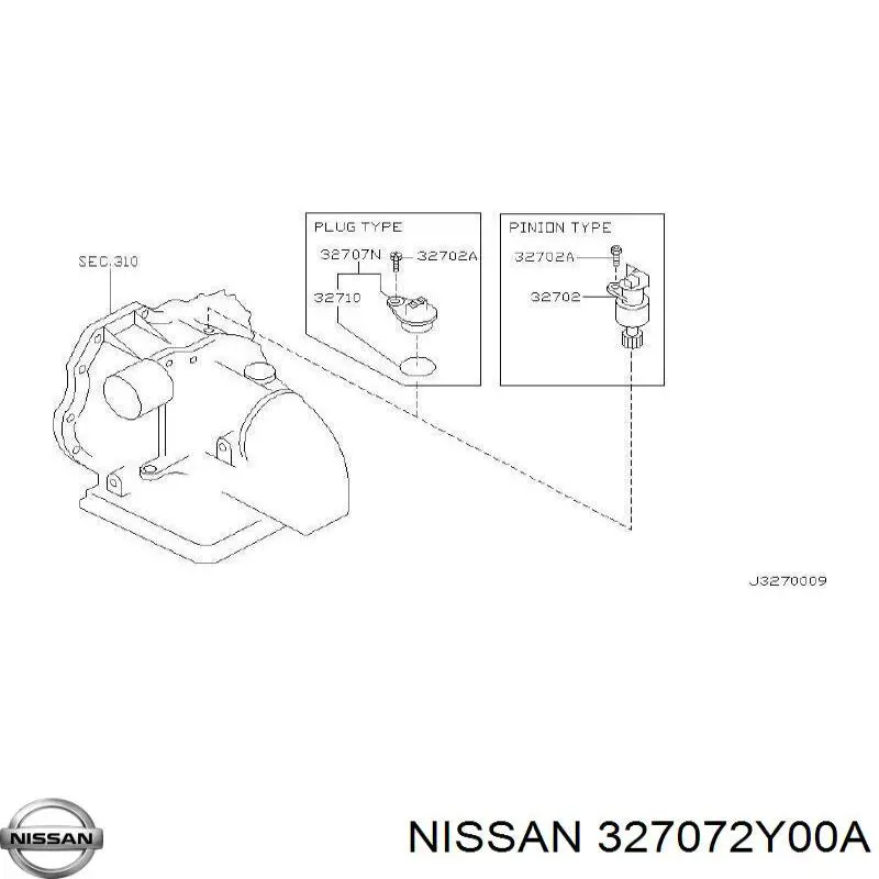 Купить 327072Y00A Nissan/Infiniti 