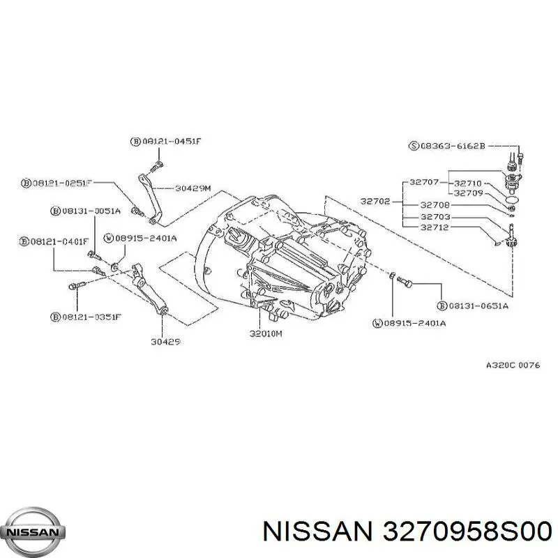  Nissan/Infiniti 3270958S00 цена, от 2.47 USD