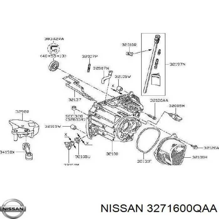  Nissan/Infiniti 3271600QAA цена, от 3.15 USD