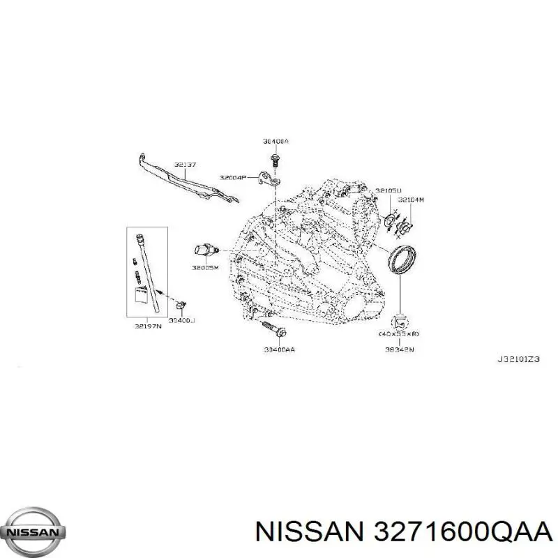 Купить 3271600QAA Nissan/Infiniti 