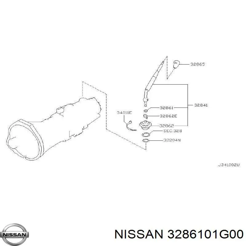 3286101G00 Nissan 