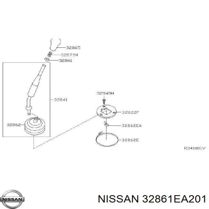  Nissan/Infiniti 32861EA201 цена, от 5.21 USD