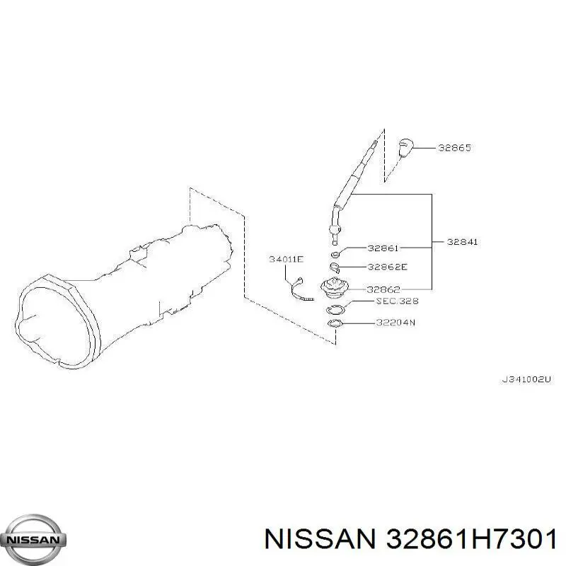  32861H7301 Nissan