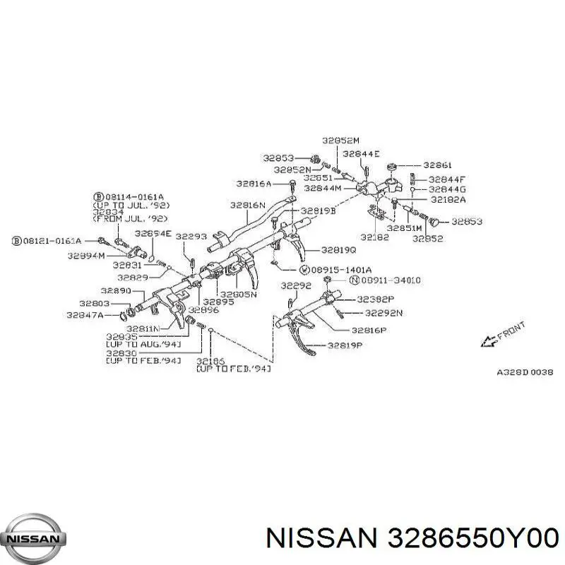 3286550Y00 Nissan/Infiniti 