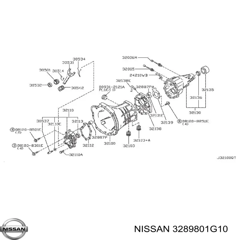  Nissan/Infiniti 3289801G10 цена, от 9.29 USD
