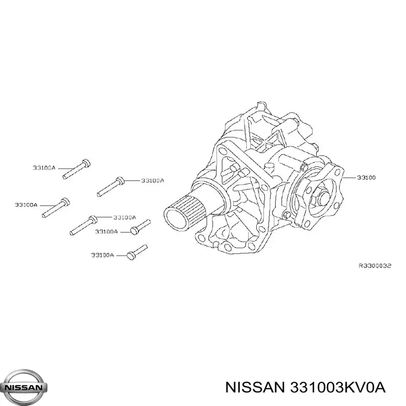 Купить 331003KV0A Nissan/Infiniti 