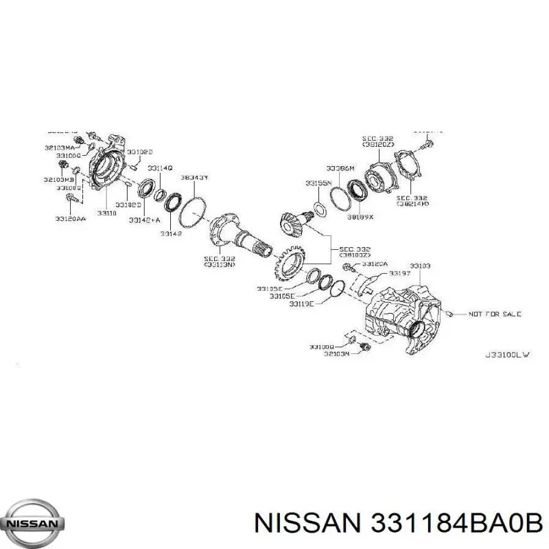  Nissan/Infiniti 331184BA0B цена, от 2.68 USD
