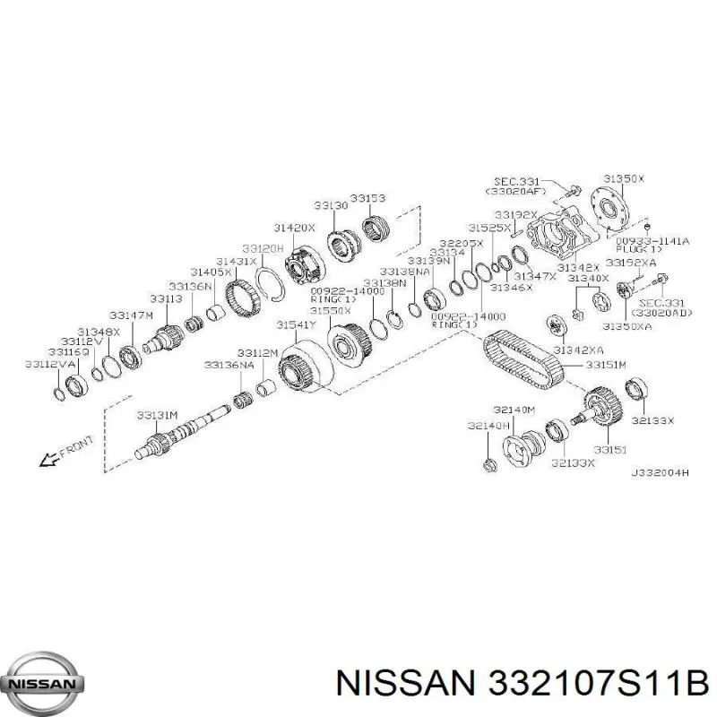 332107S110 Nissan 