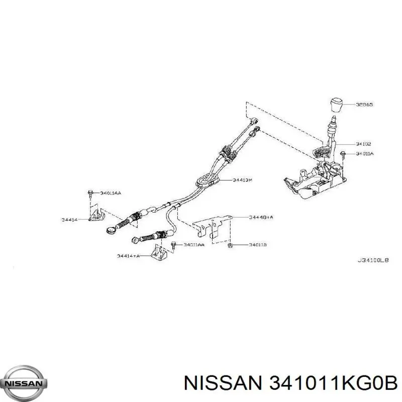  341011KG0B Nissan