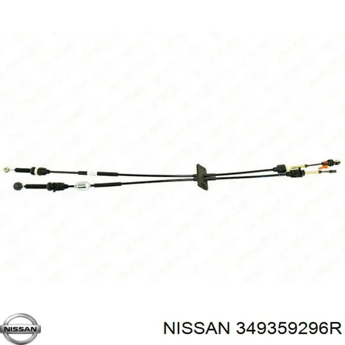 349359296R Nissan cabo de mudança duplo