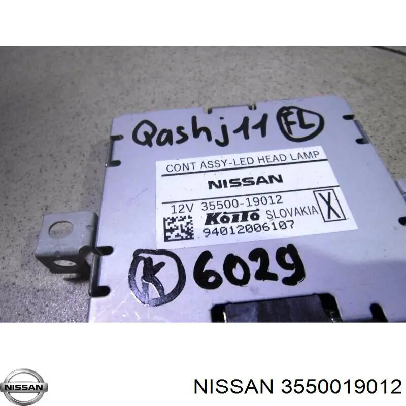  3550019012 Nissan