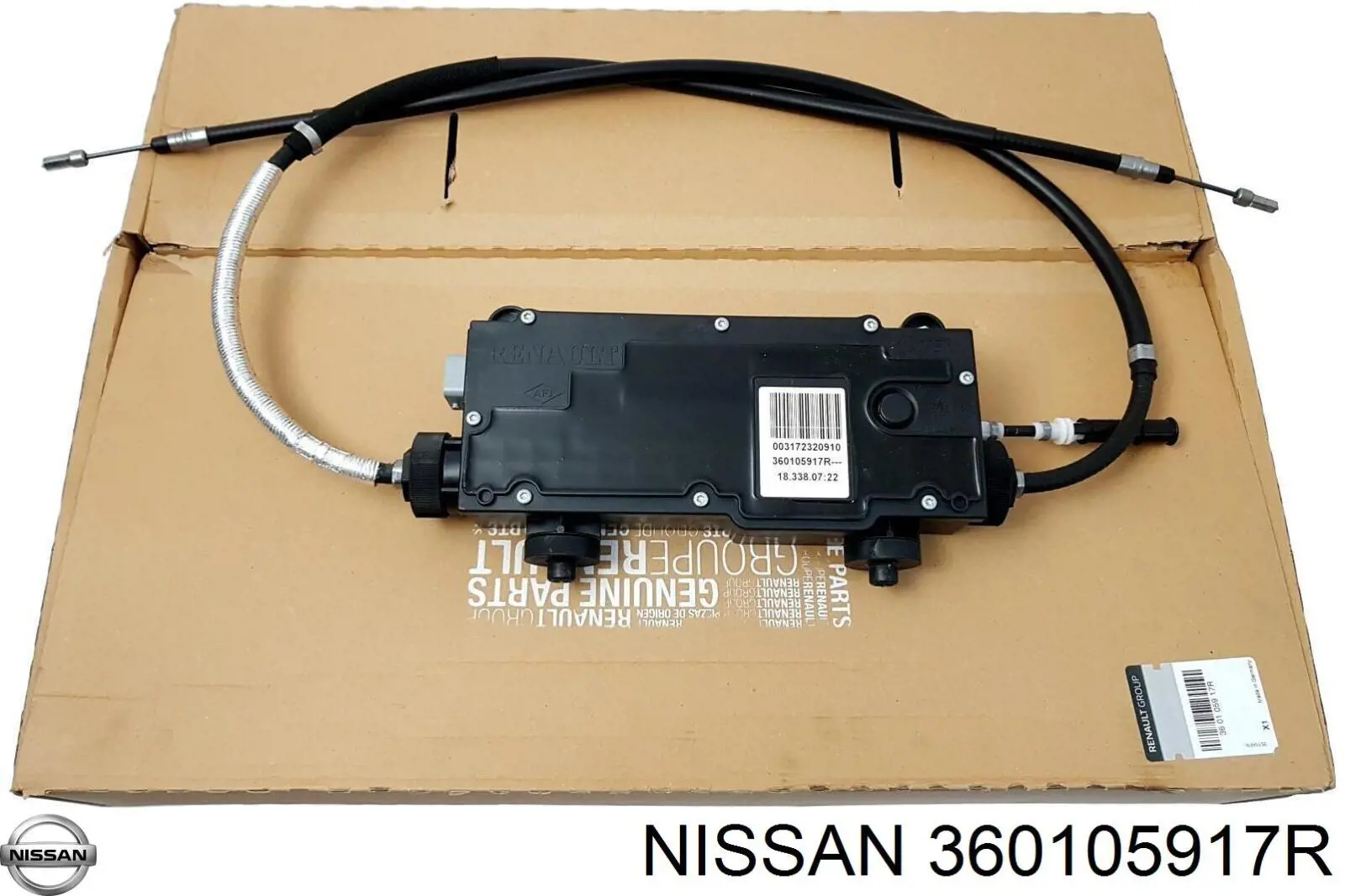 360105917R Nissan unidade de controlo (módulo do freio de estacionamento eletromecânico)